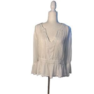 William Rast white blouse